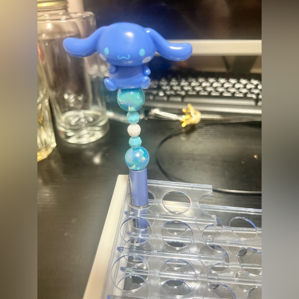 Cinnamoroll Beaded Pen – Handmade Cute Kawaii Pen 💙